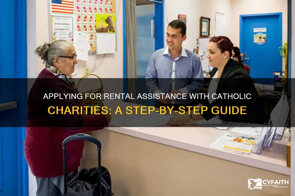 how to apply for rental assistamce with catholic cbarities