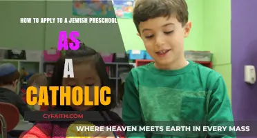 Applying to Jewish Preschool as a Catholic: A Guide for Families