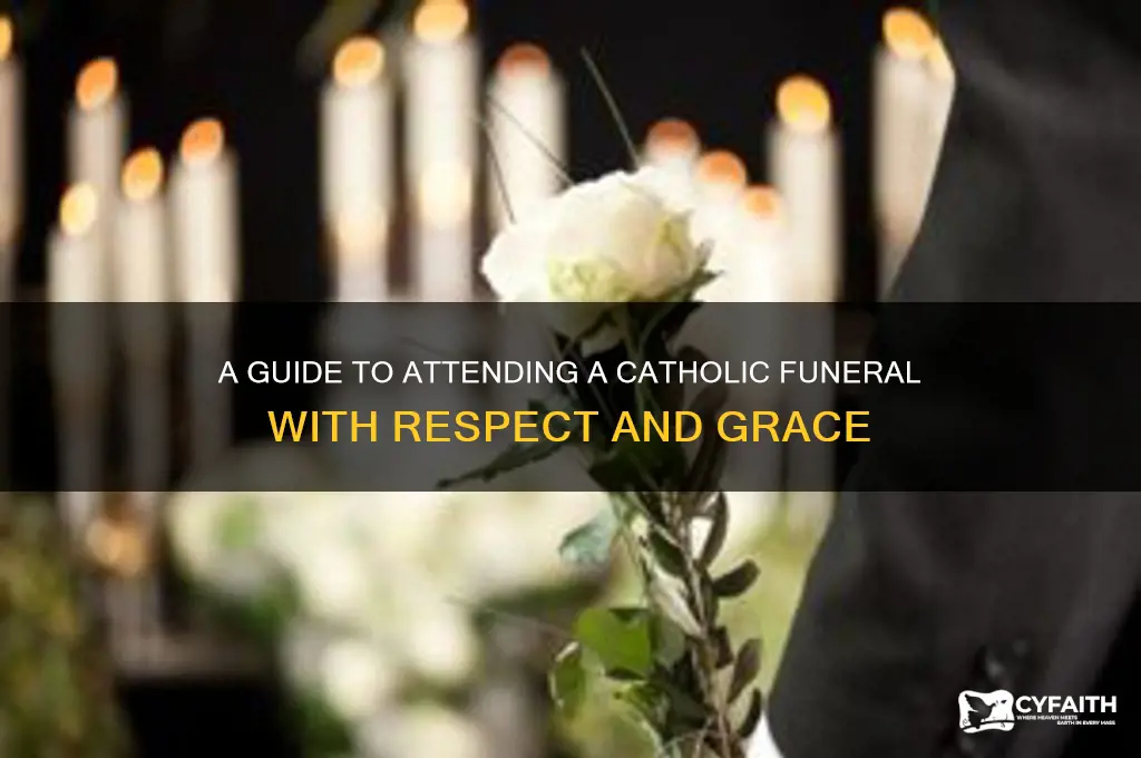 how to attend catholic funeral