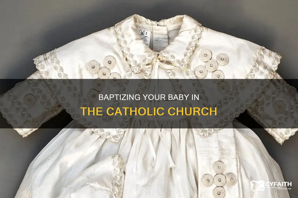 how to baptise a baby catholic