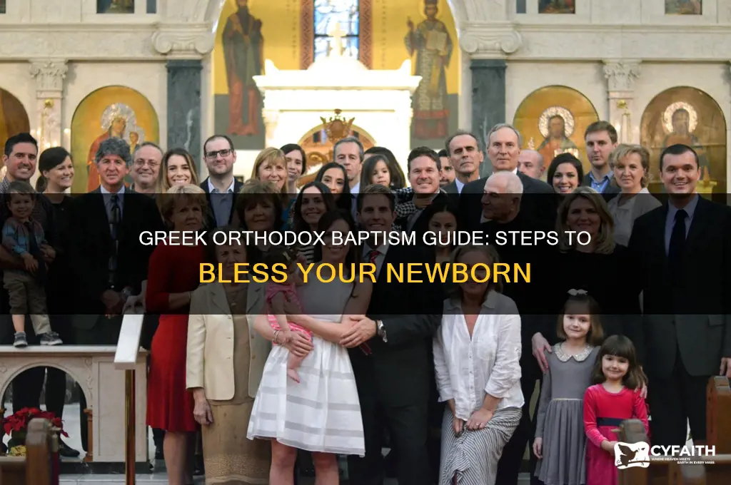how to baptize your newborn greek orthodox