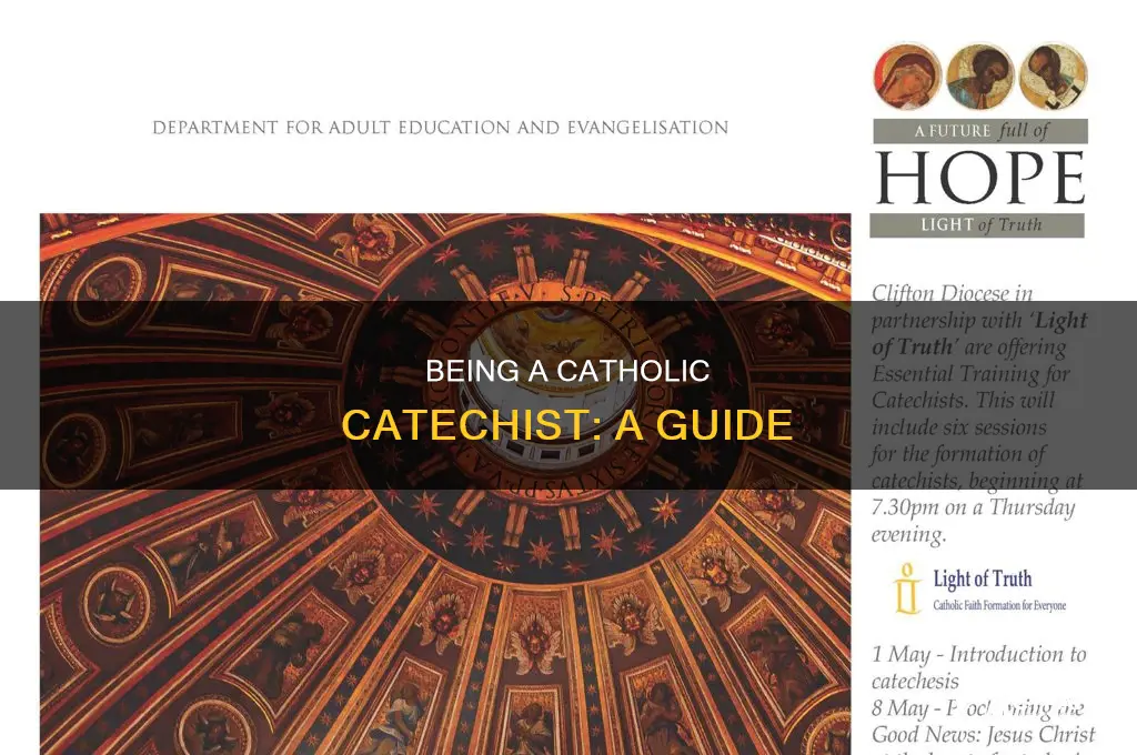 how to be a catholic catechist