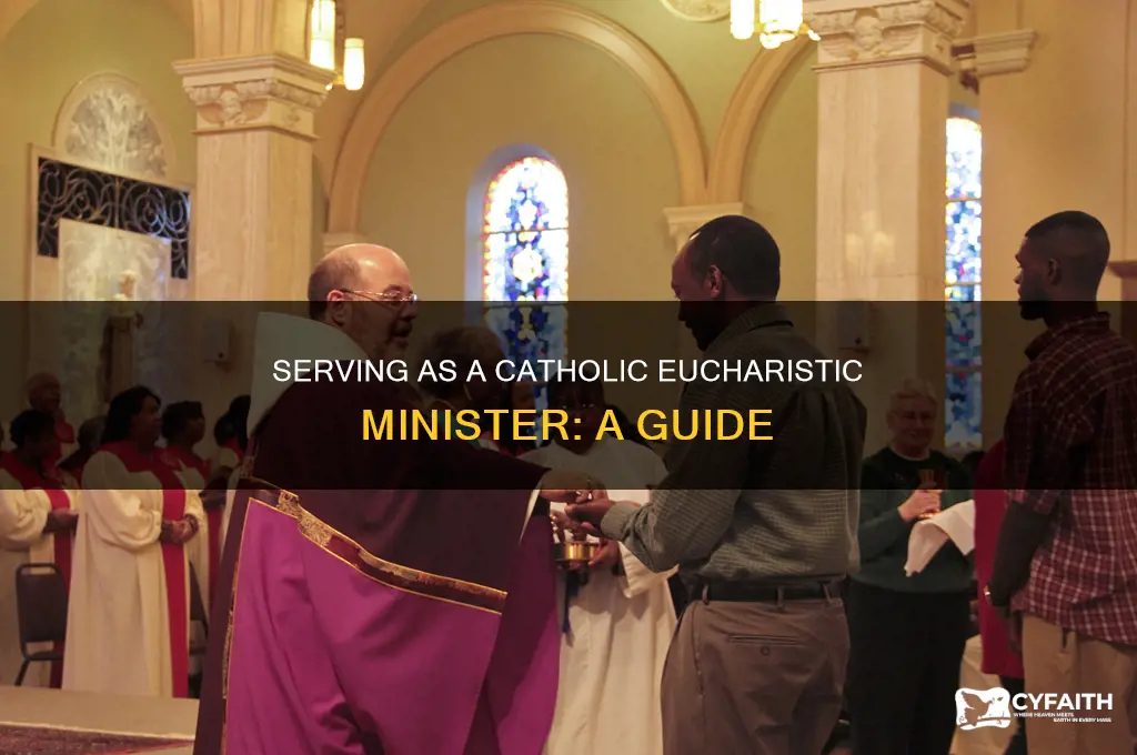 how to be a catholic eucharistic minister