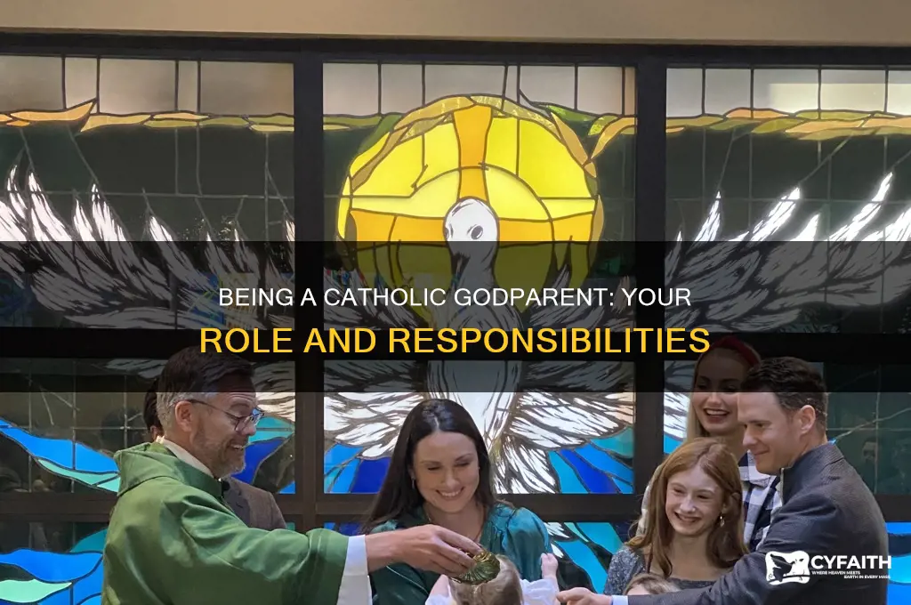 how to be a catholic godparent