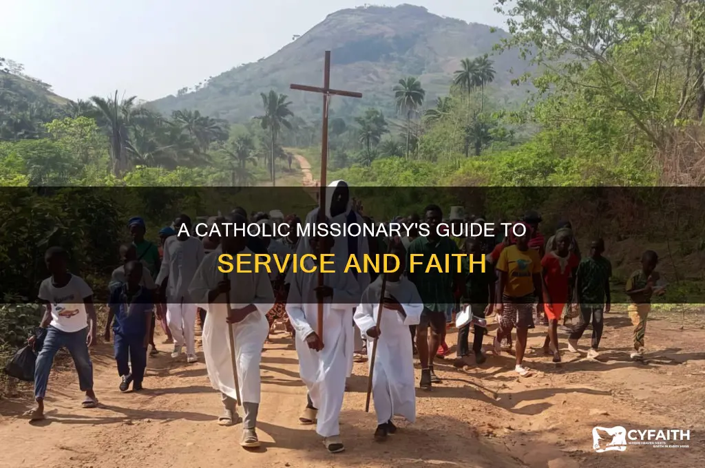 how to be a catholic missionary