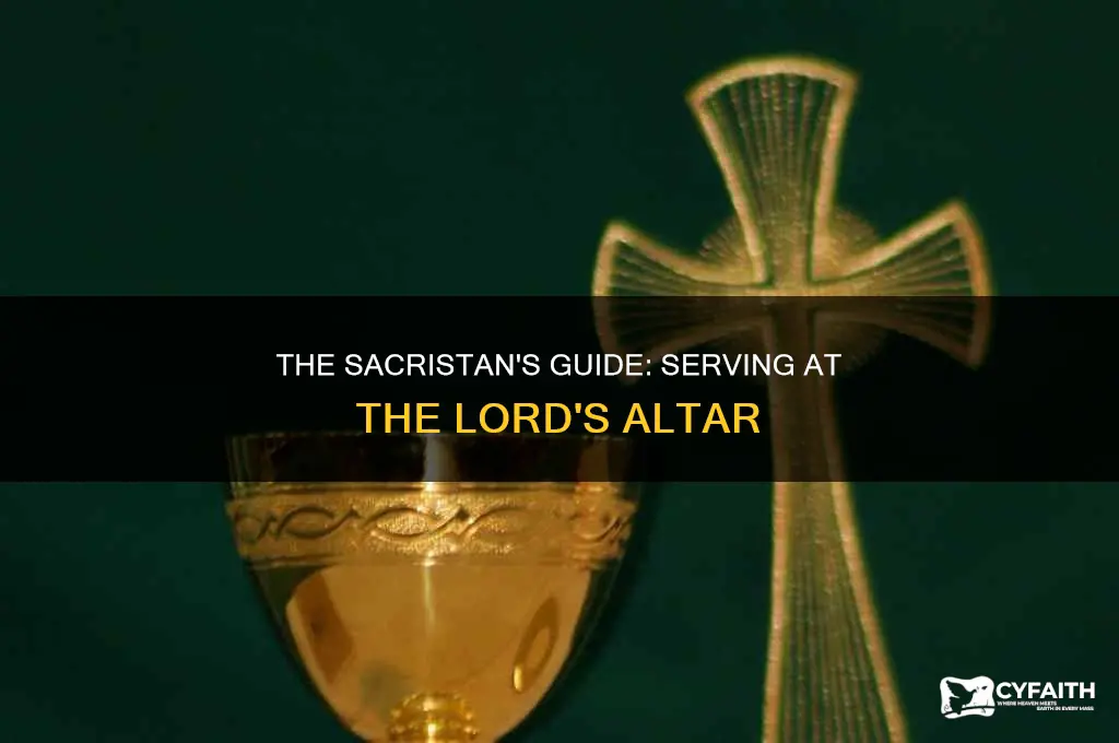 how to be a catholic sacristan