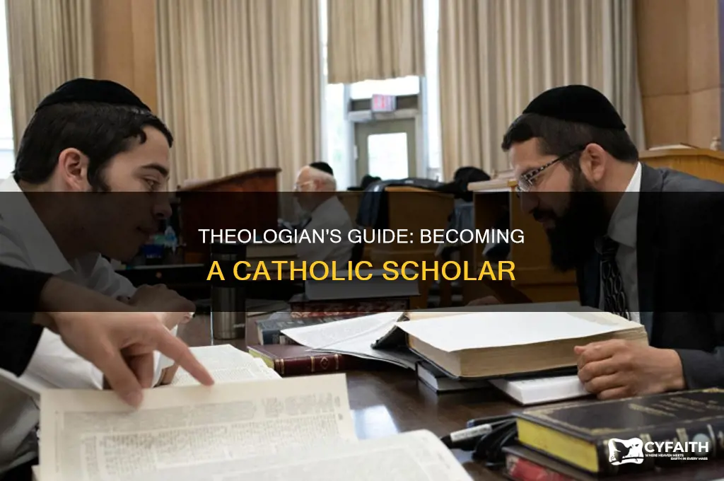 how to be a catholic theologian
