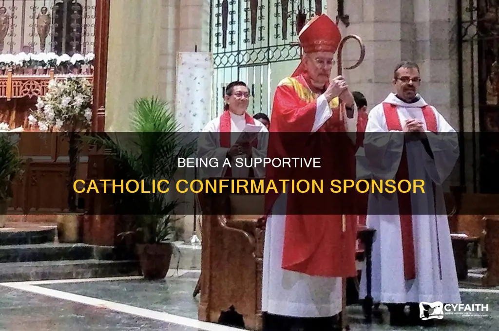how to be a good catholic confirmation sponsor