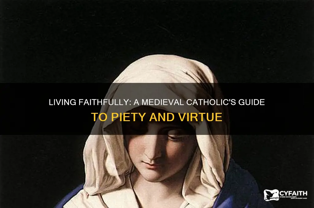 how to be a good catholic in the middle ages