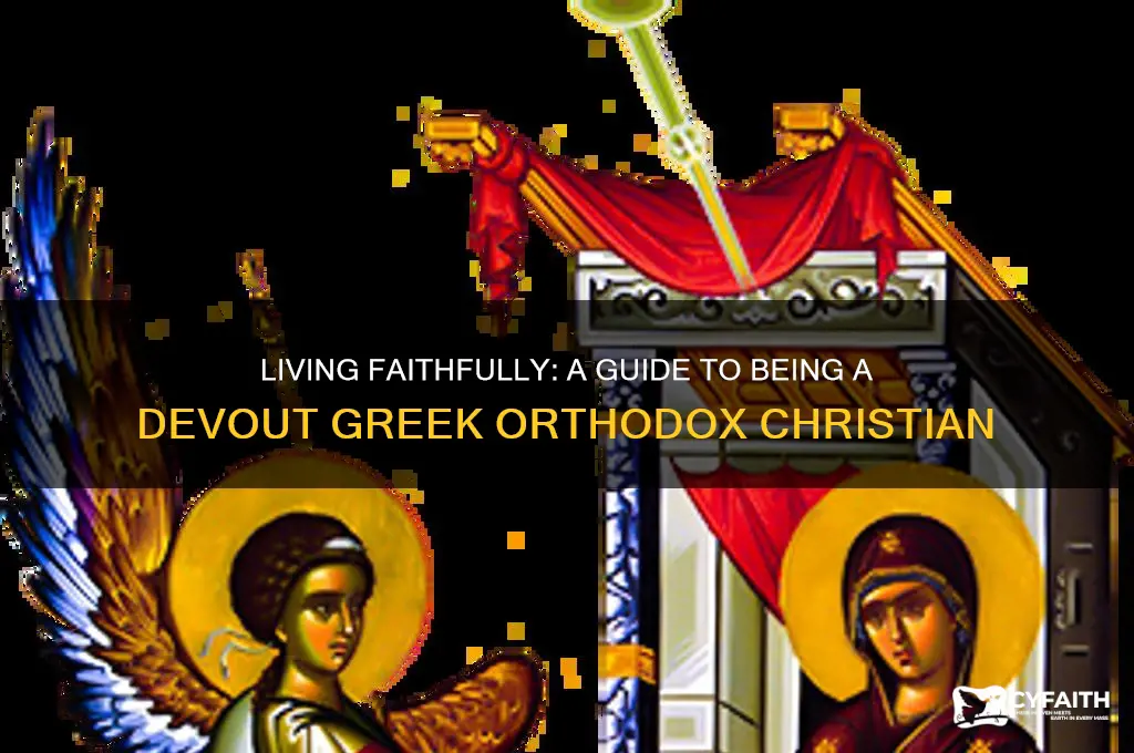 how to be a good greek orthodox christian
