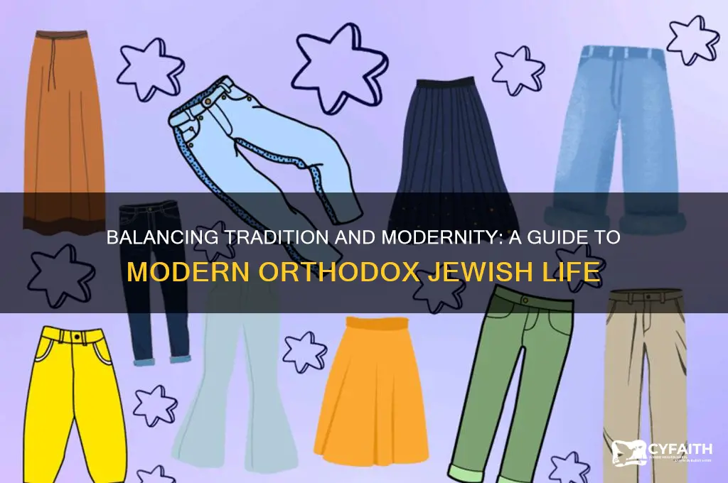 how to be a modern orthodox jew