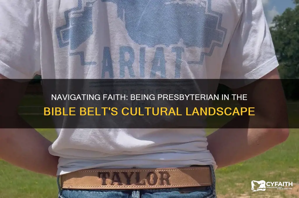 how to be a presbyterian in the bible belt