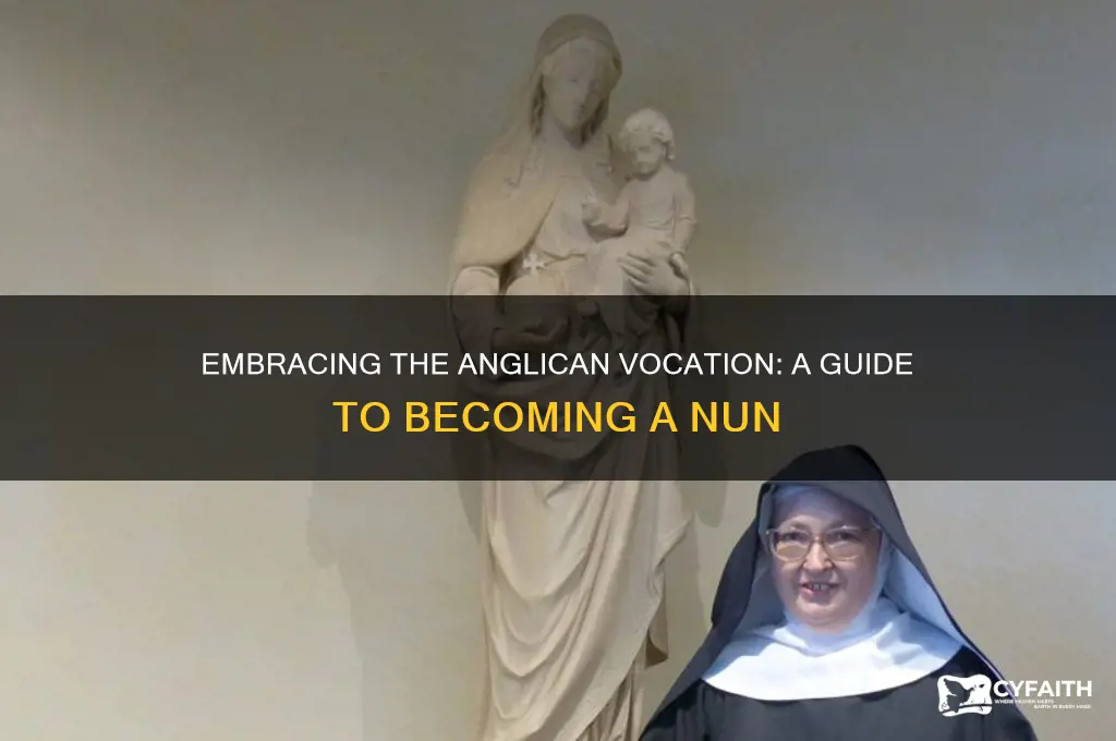 how to be an anglican nun