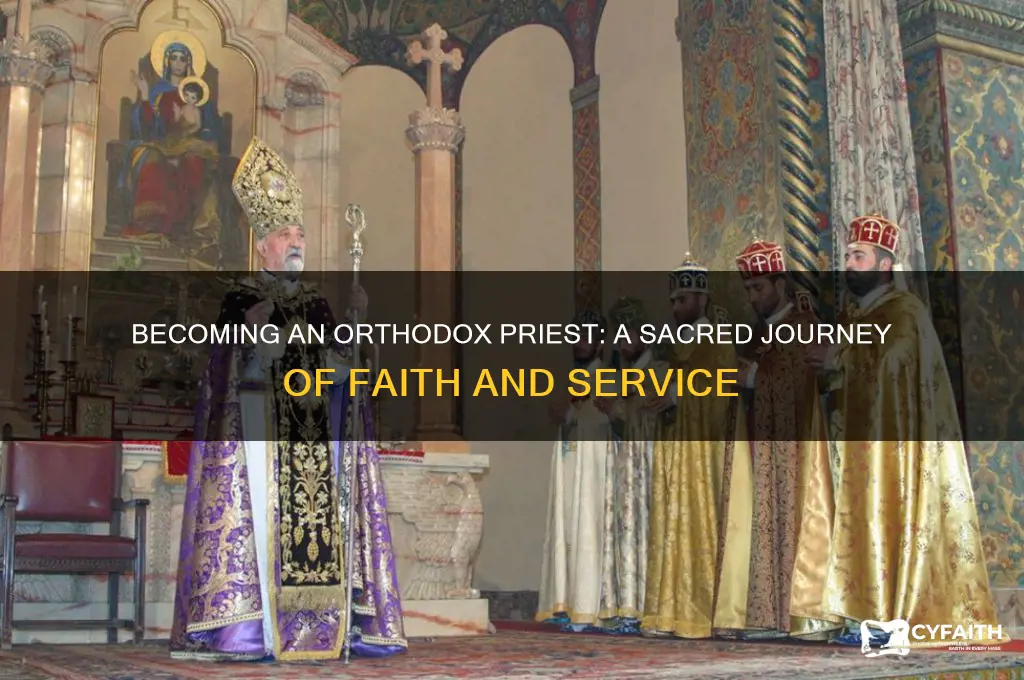 how to be an orthodox priest