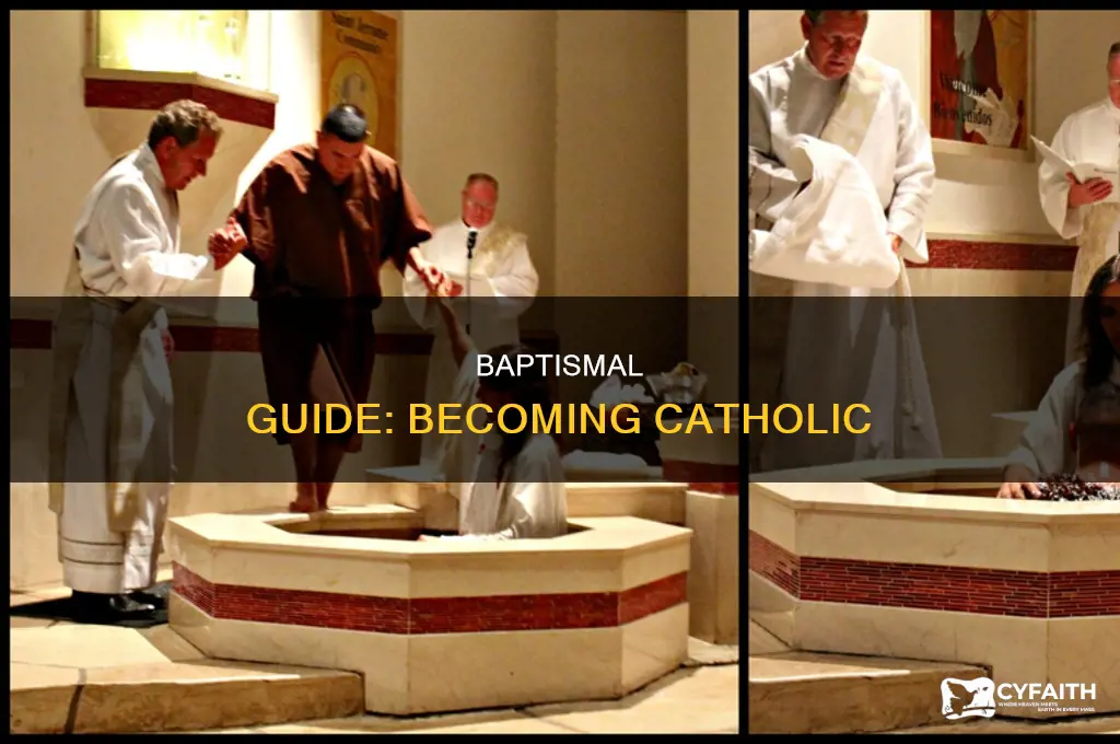 how to be baptised as a catholic