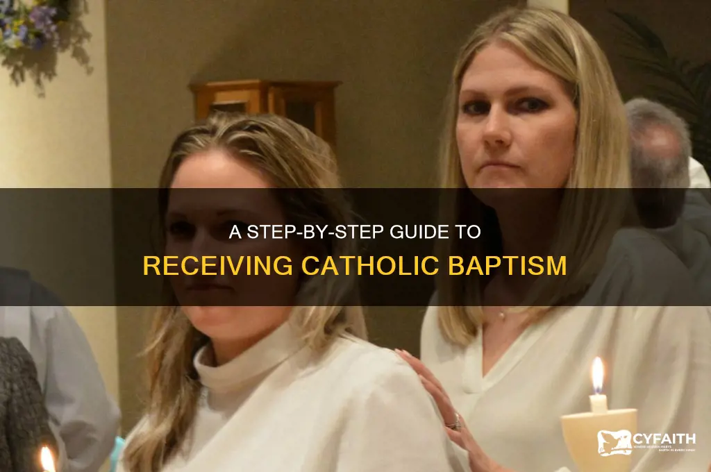how to be baptised catholic
