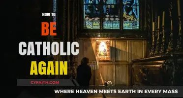 Rediscovering Faith: A Guide to Returning to Catholicism with Purpose