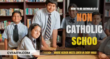 Thriving as a Catholic in a Non-Catholic School Environment