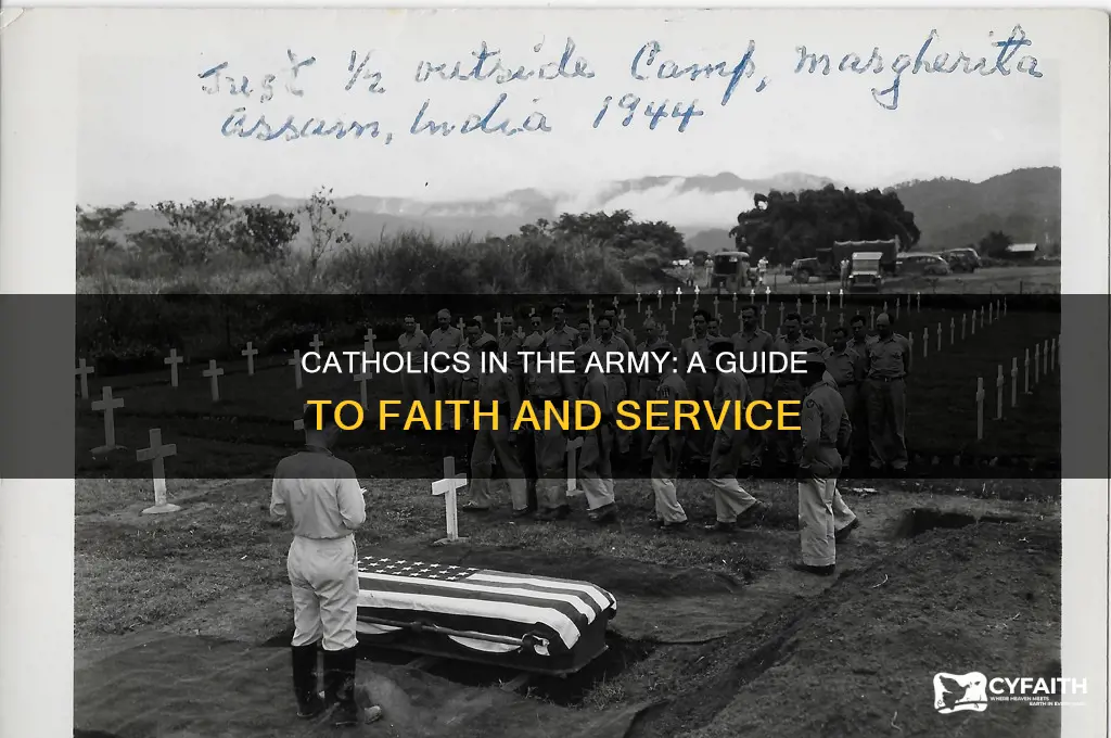 how to be catholic in the army