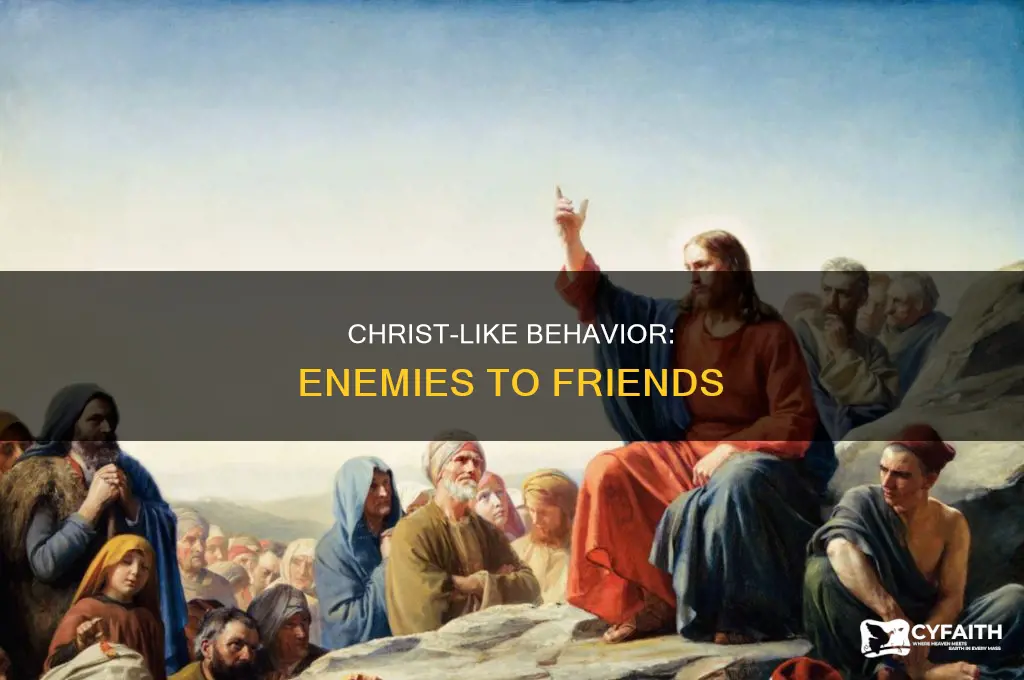 how to be christ toward enemies catholic