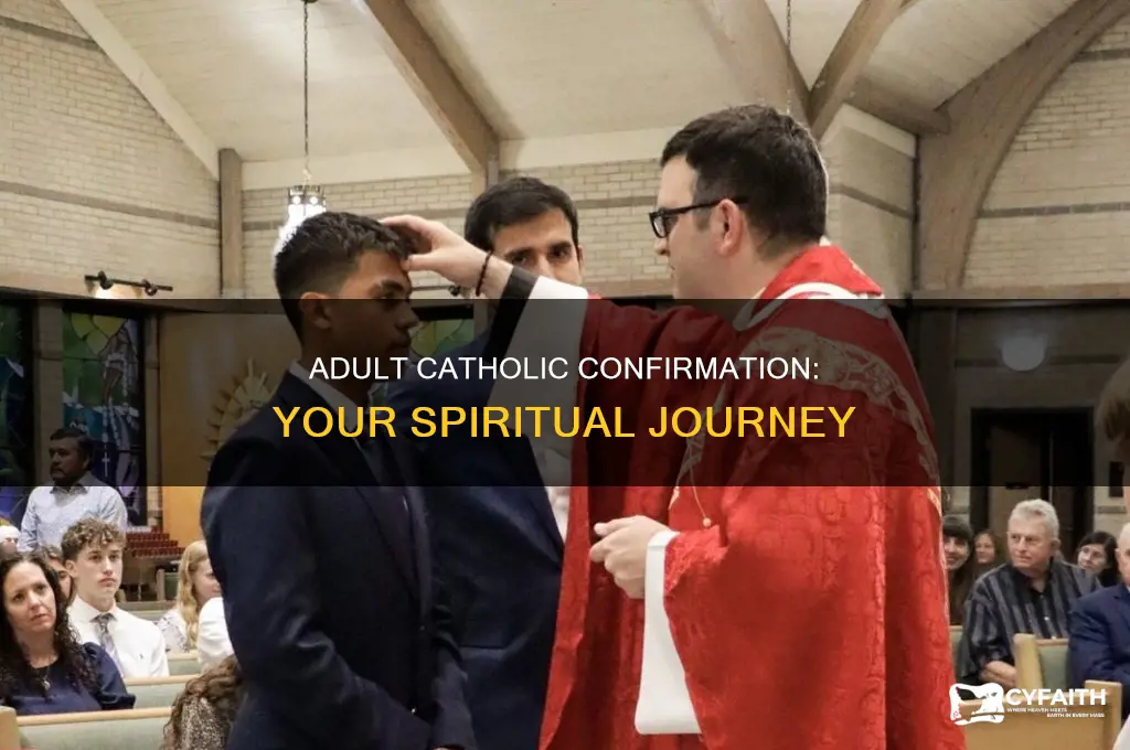 how to be confirmed catholic as an adult