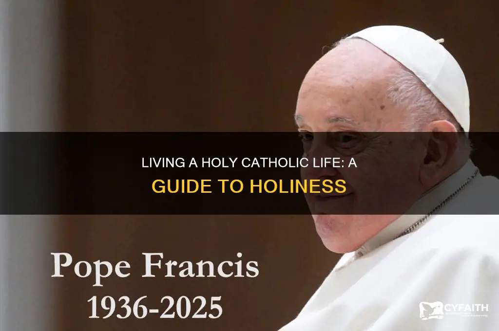 how to be holier for catholics
