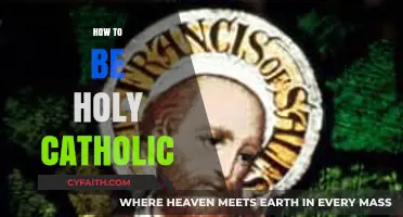 Embracing Holiness: A Guide to Living as a Devout Catholic