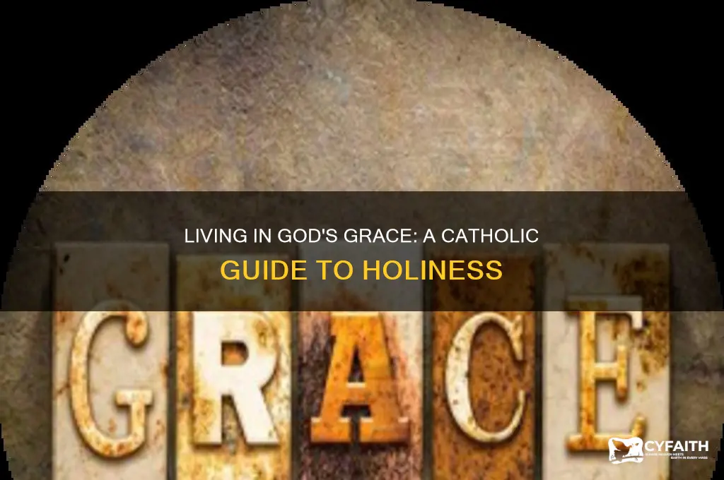 how to be in a state of grace catholic