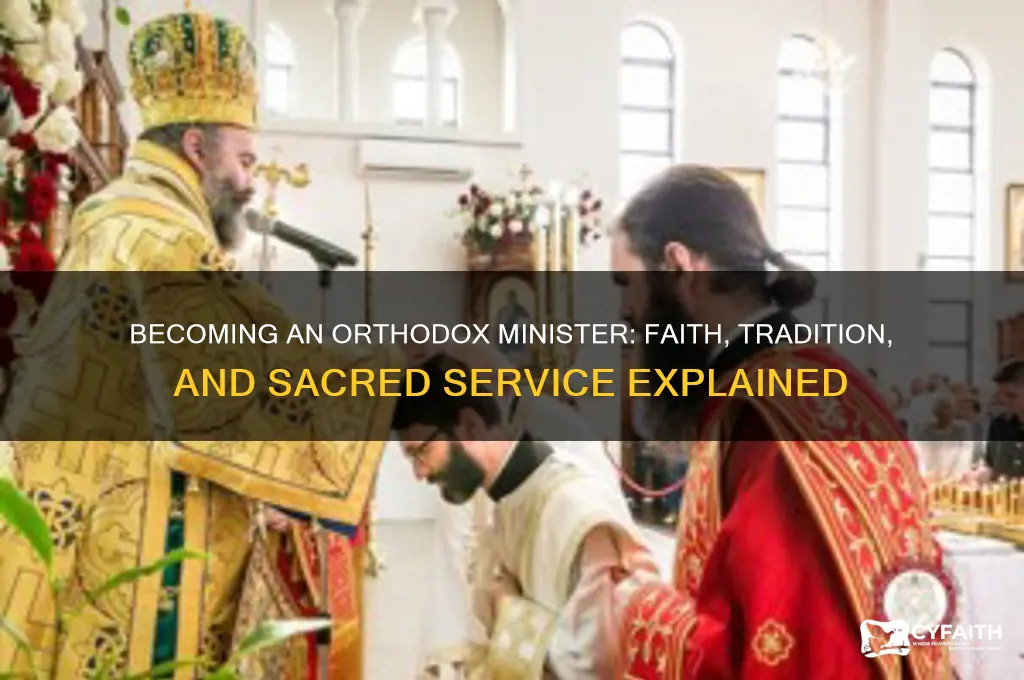 how to be orthodox minister