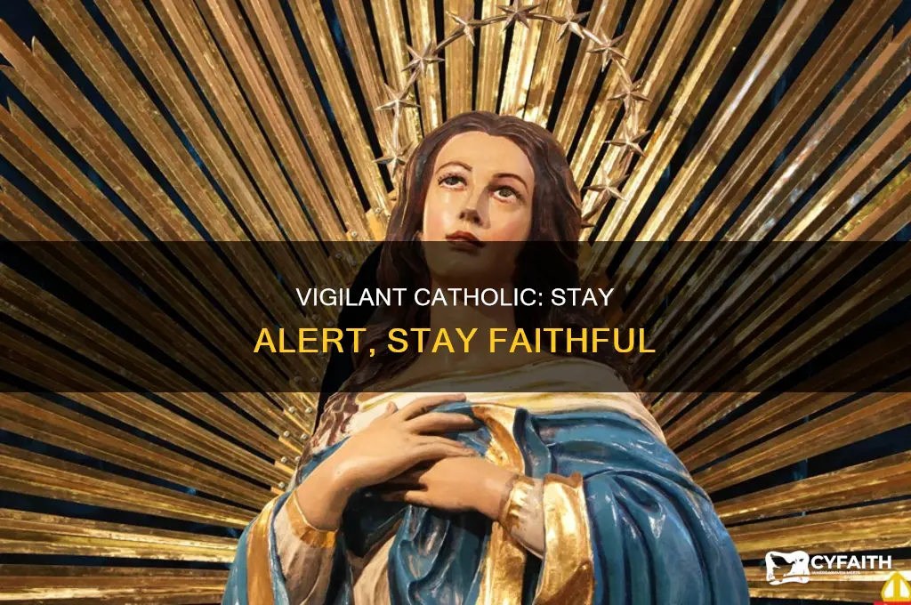 how to be vigilant as a catholic