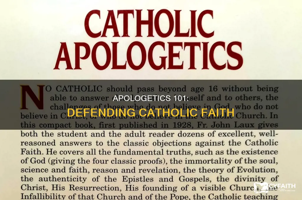 how to become a catholic apologetic