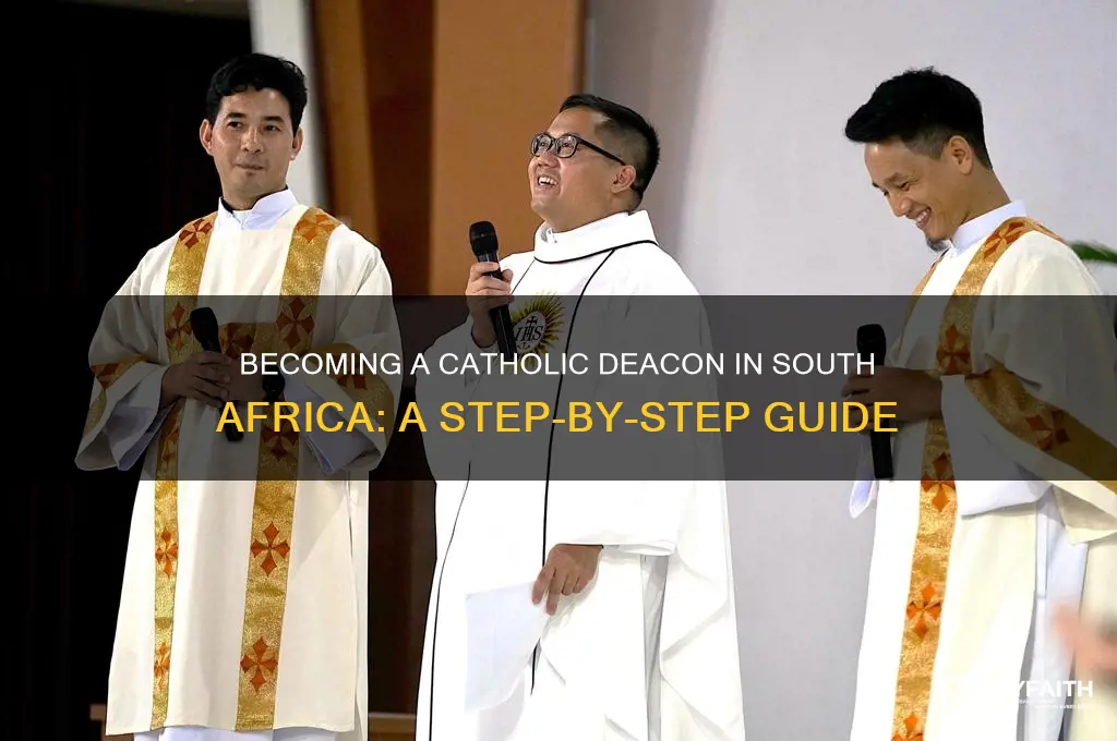 how to become a catholic deacon in south africa