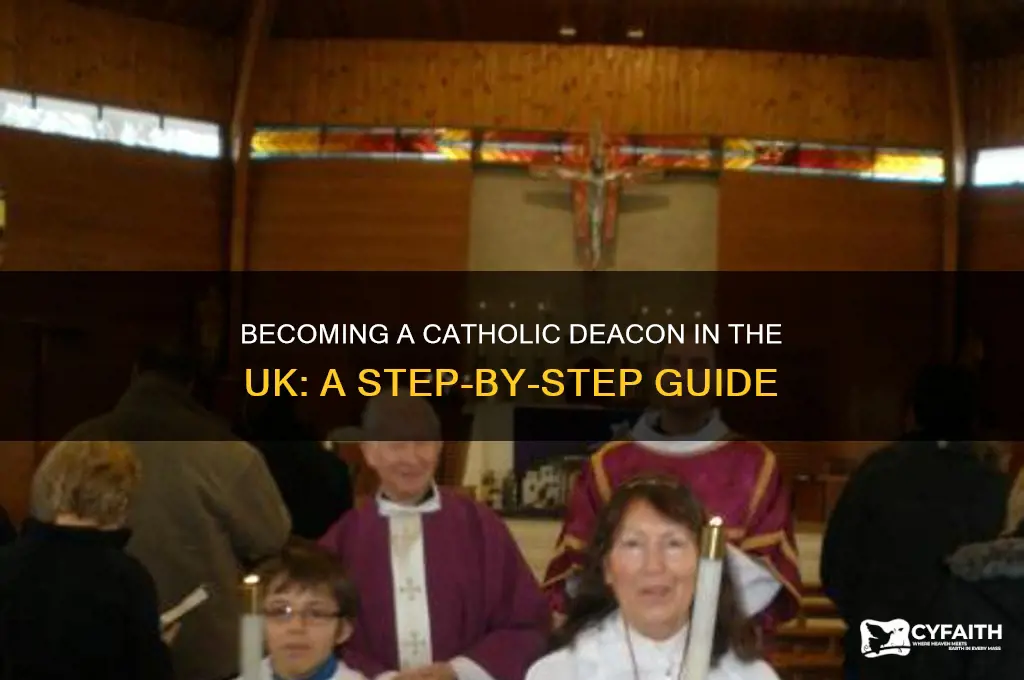 how to become a catholic deacon in the uk