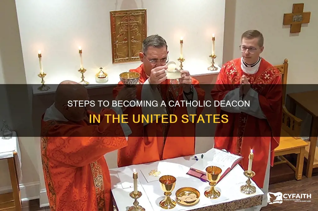 how to become a catholic deacon in the us