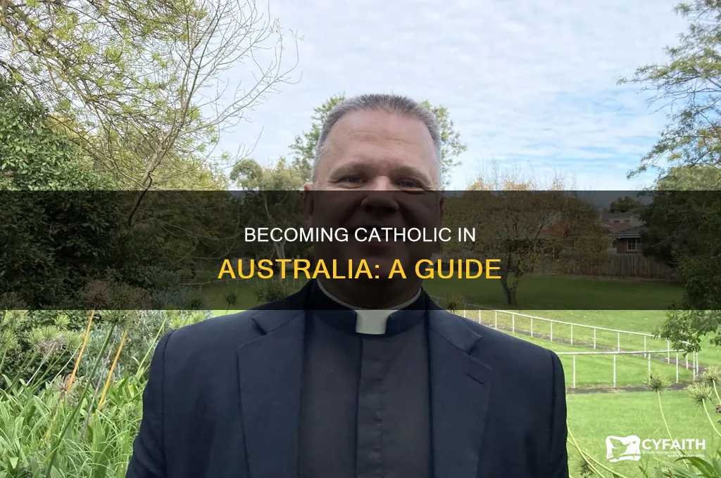 how to become a catholic in australia