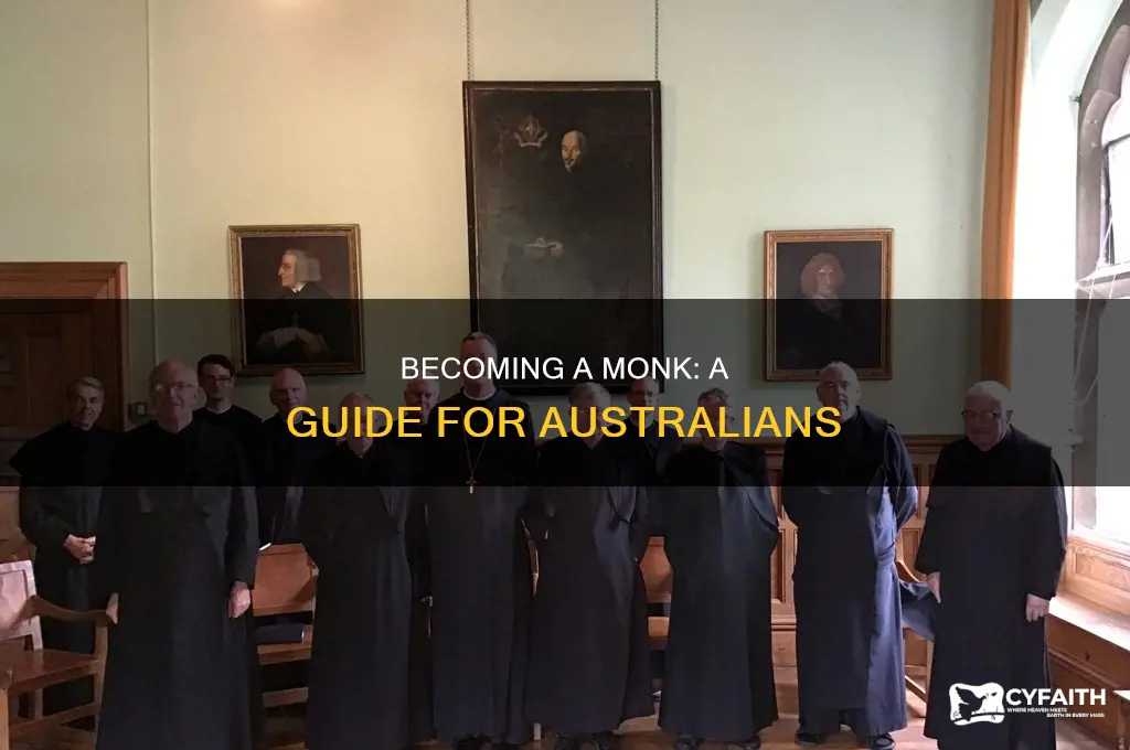 how to become a catholic monk in australia