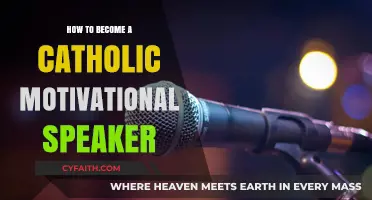 Becoming a Catholic Motivational Speaker: Strategies for Success