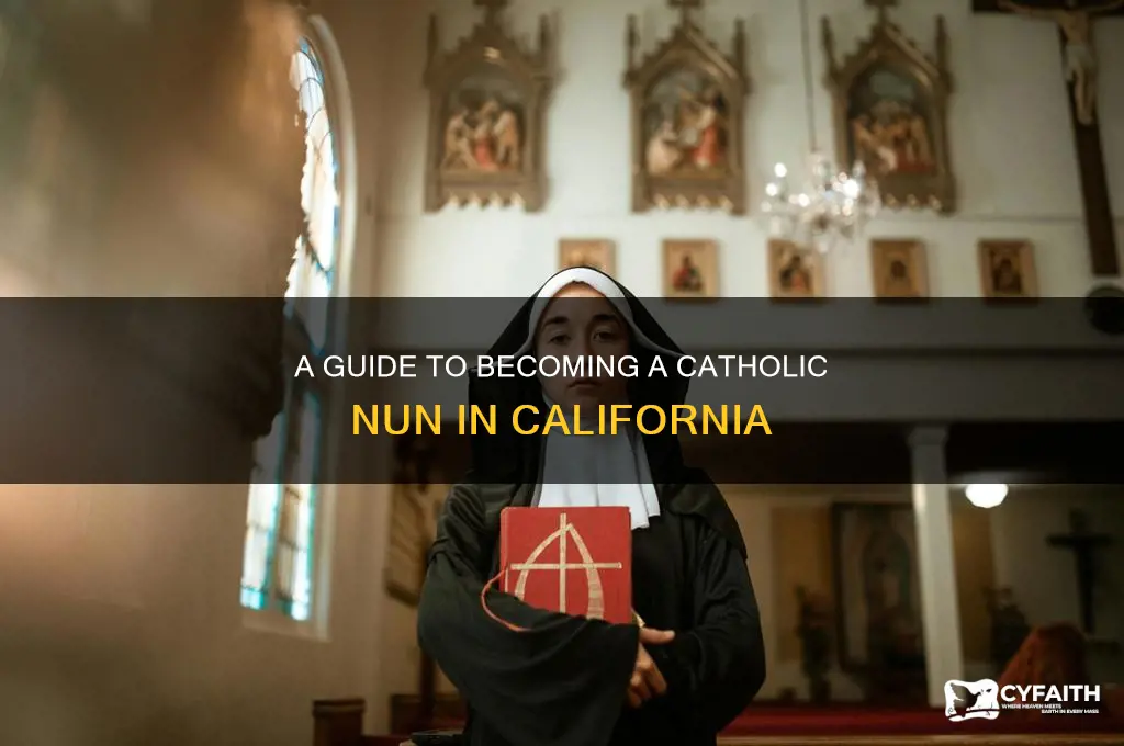 how to become a catholic nun in california
