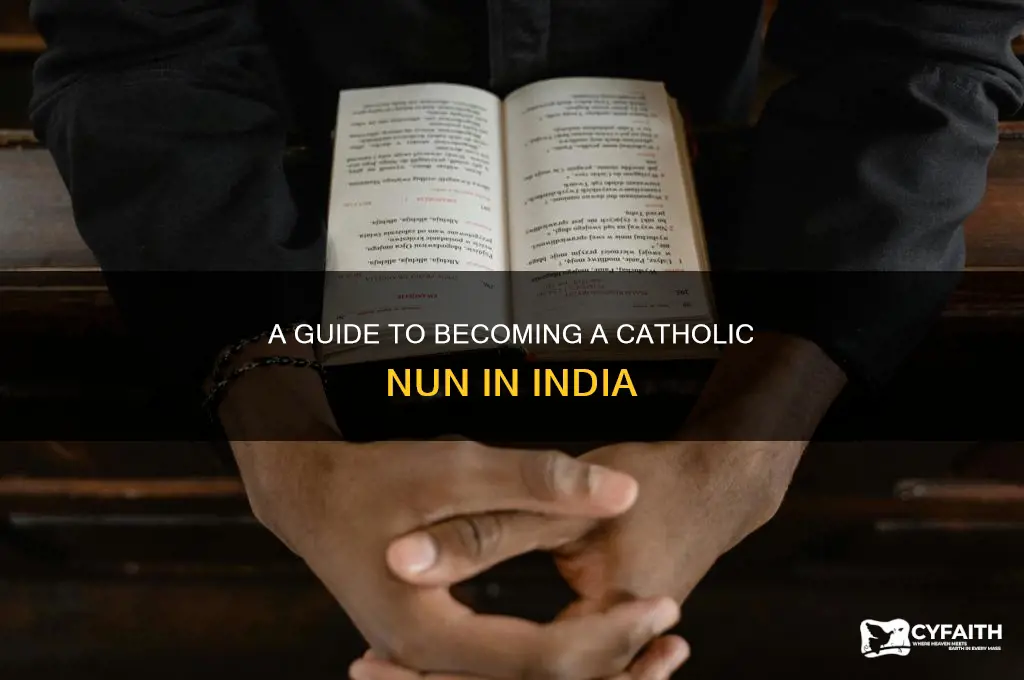 how to become a catholic nun in india