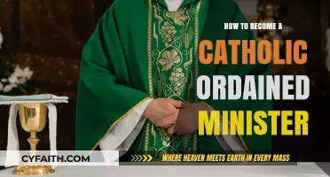 Steps to Becoming a Catholic Ordained Minister