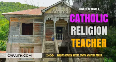 Steps to Become a Catholic Religion Teacher