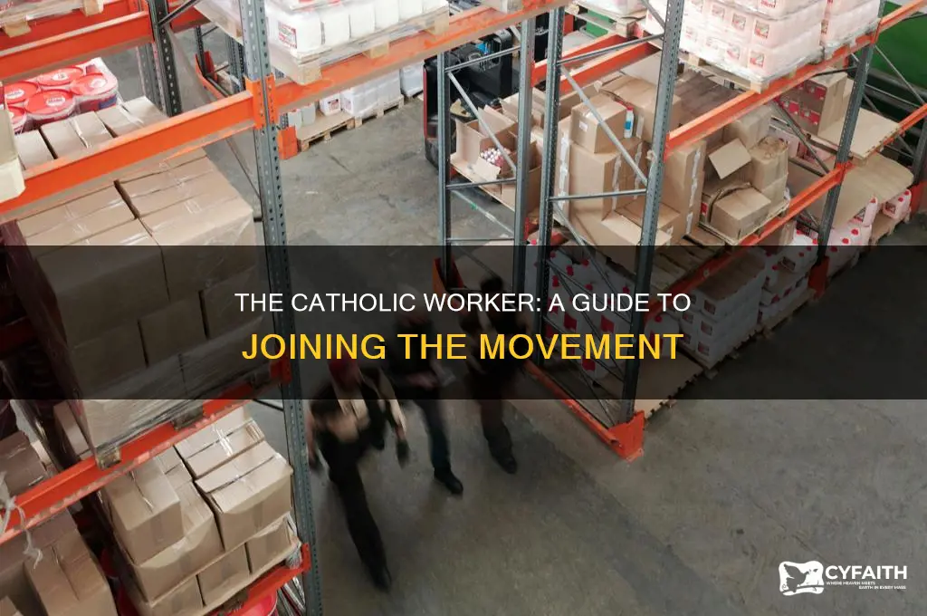 how to become a catholic worker