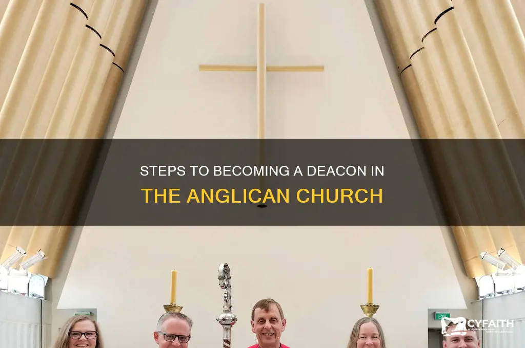 how to become a deacon in the anglican church