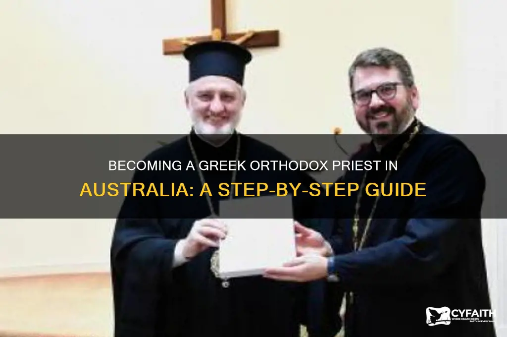 how to become a greek orthodox priest in australia