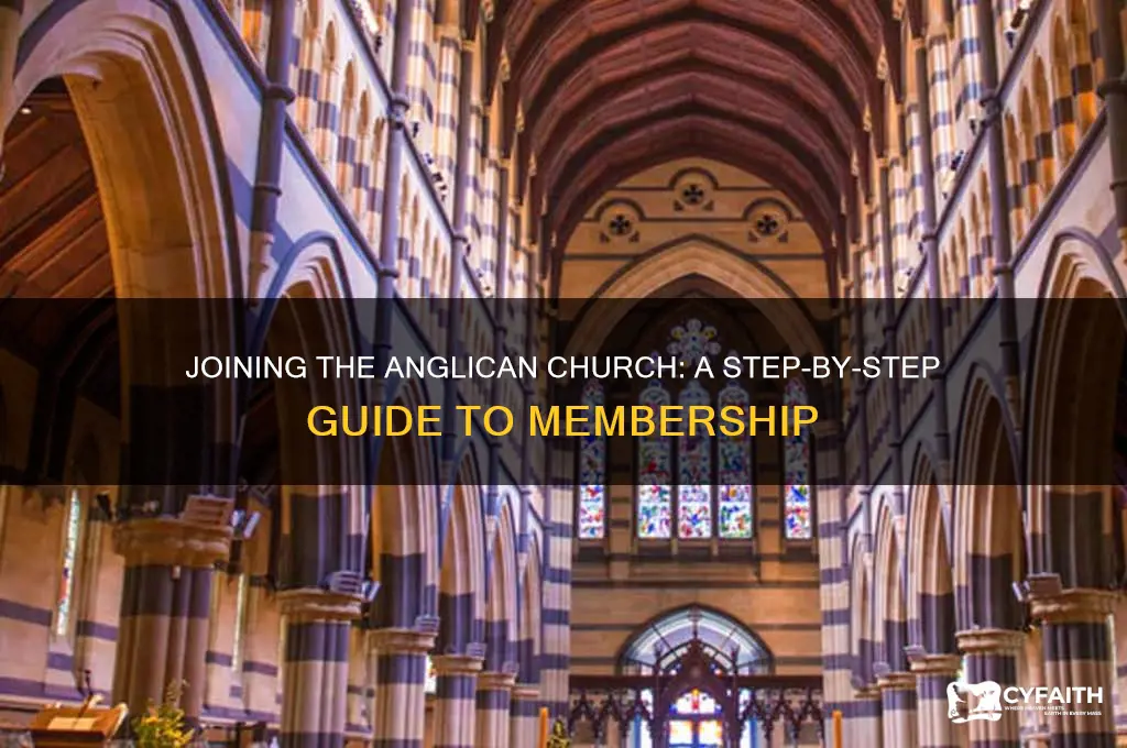 how to become a member of the anglican church