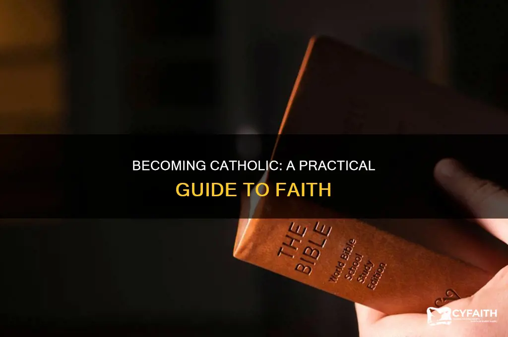 how to become a practicing catholic