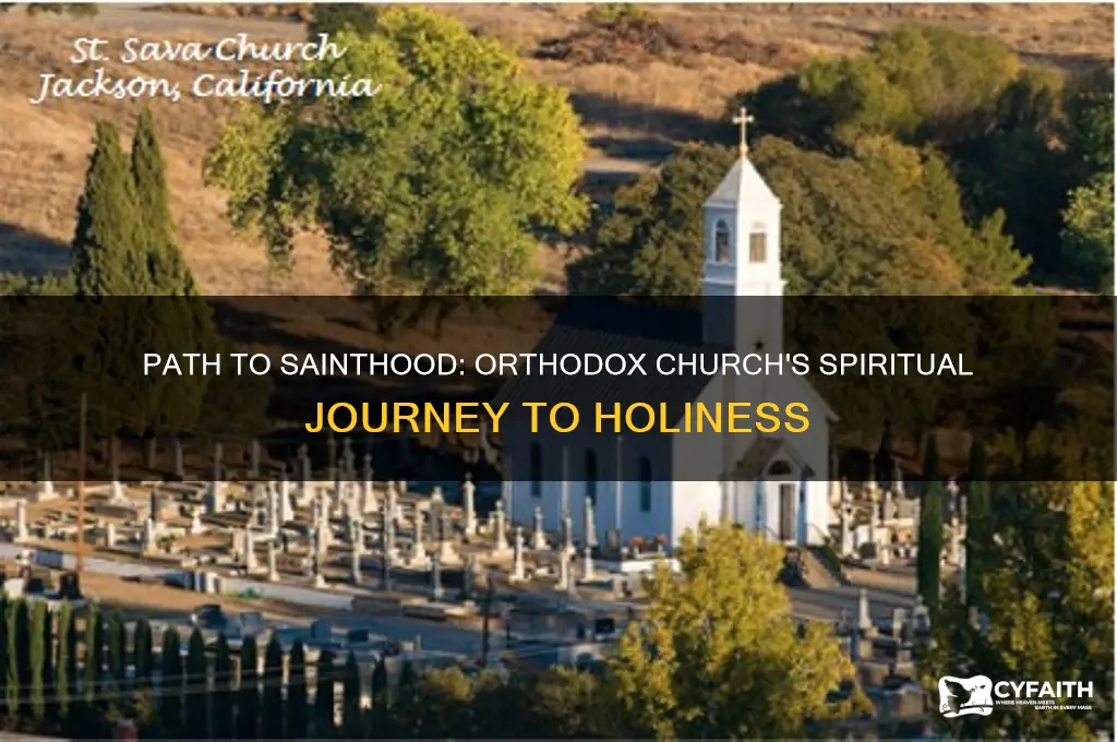 how to become a saint in the orthodox church