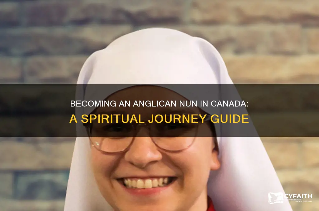 how to become an anglican nun in canada