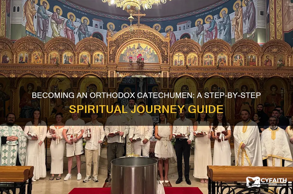 how to become an orthodox catechumen