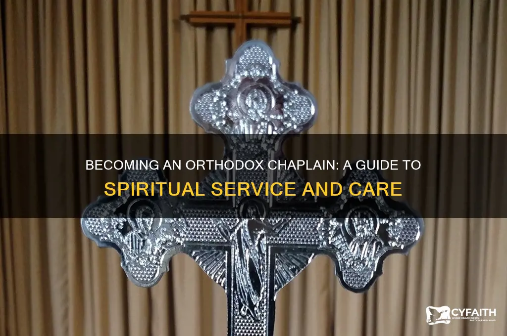 how to become an orthodox chaplain
